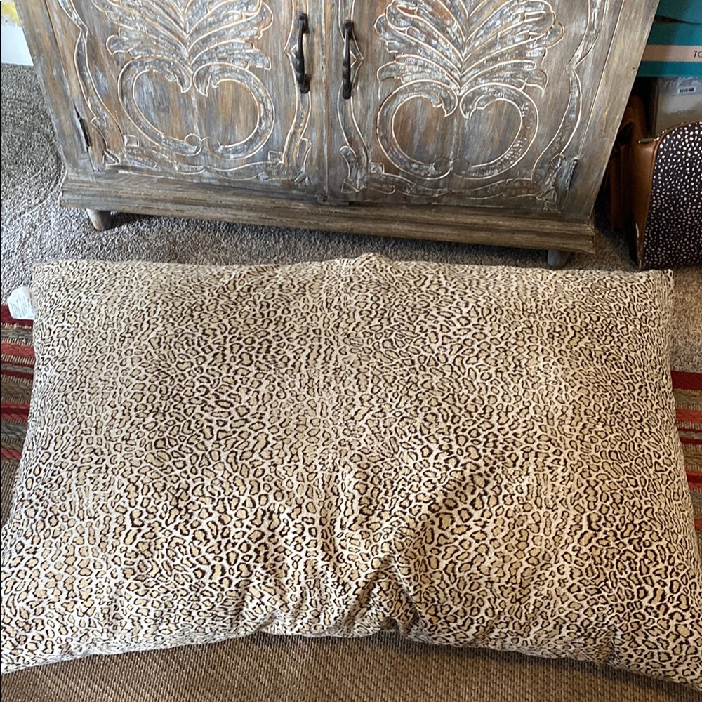 Leopard Print Decorative Pillow